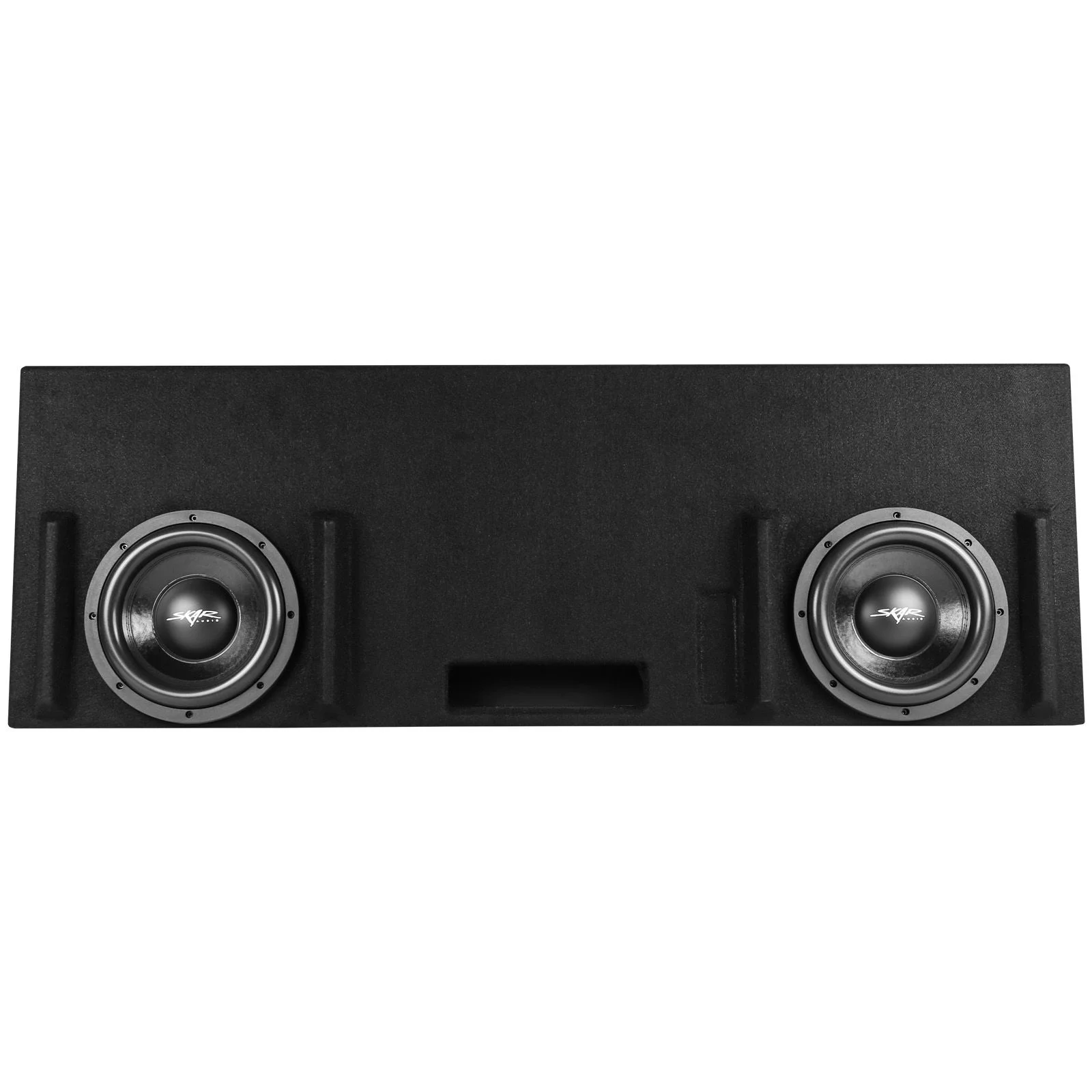 thumbnail image 2 of OMG 12” Dual Subwoofer Enclosure – Behind Seat Fit – Toyota Tundra Crew Max 2014-2021, Sealed Box, Made In USA 2 of 6