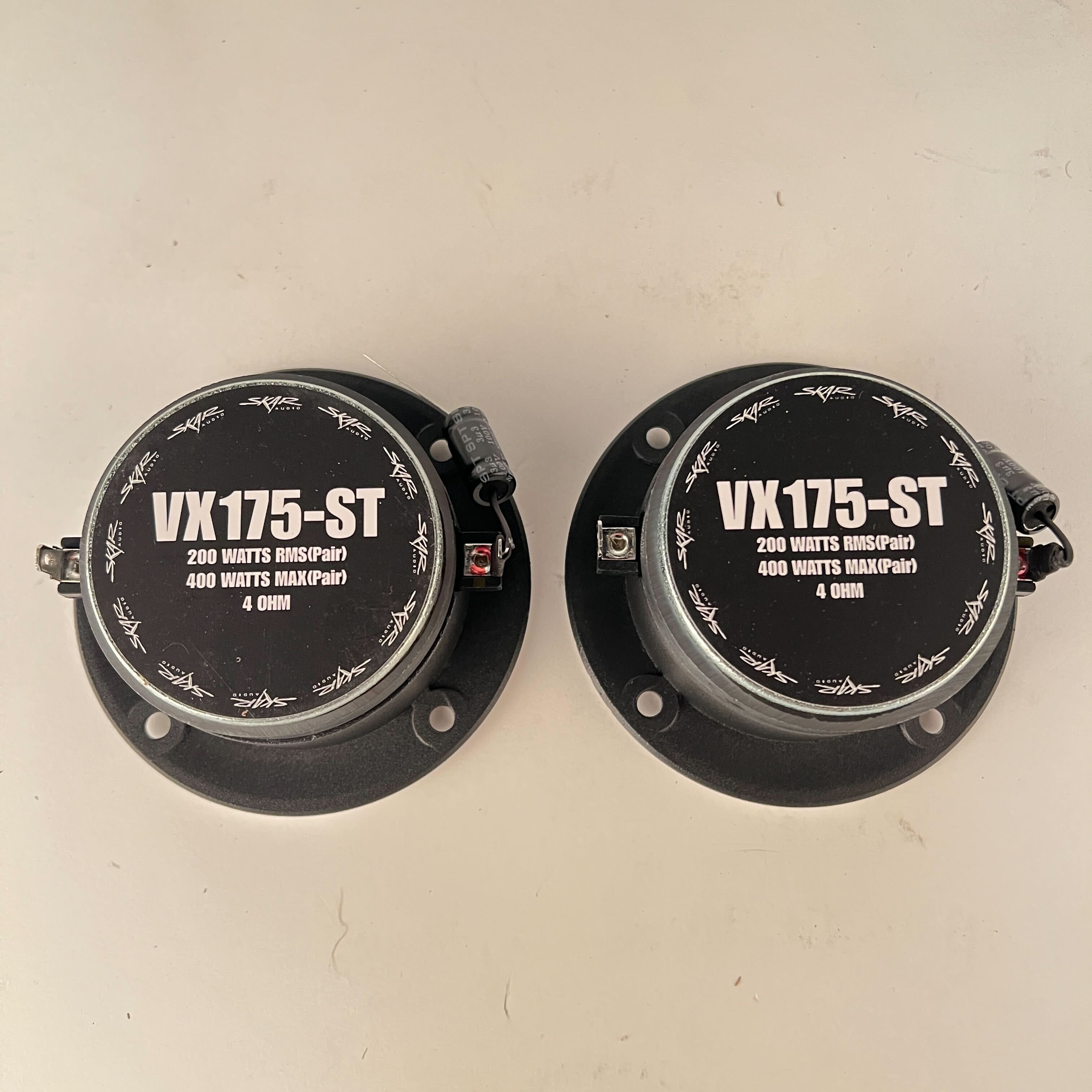 USED SKAR AUDIO VX175-ST 1.75-INCH 400W ALUMINUM BULLET SUPER