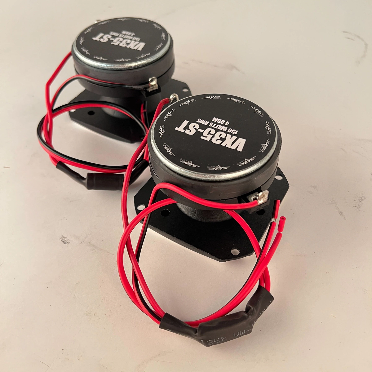 USED SKAR AUDIO VX35-ST 3.5-INCH 500 WATT TITANIUM BULLET SUPER